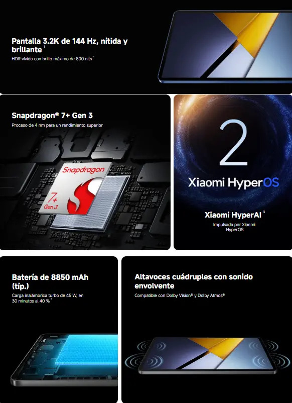 Tablet Xiaomi POCO Pad X1 3