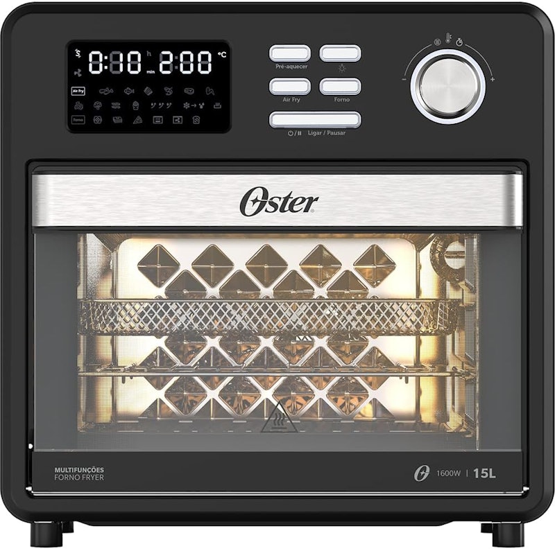 Forno e Air Fryer 15 L Oster Multifunções Compact 10 em 1 1