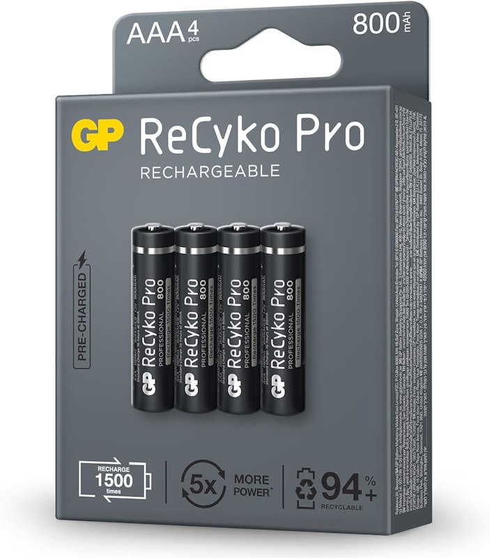 Pilha ReCyko Pro 800 mAh AAA 2