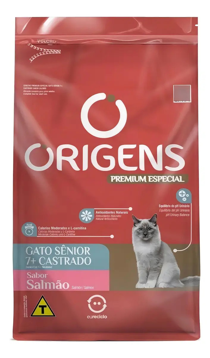Origens Premium Especial Select Gato Sênior 7+ Castrado 1