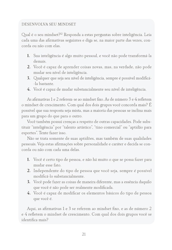 Mindset: a Nova Psicologia do Sucesso 5