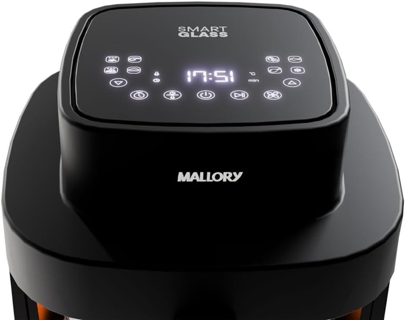Fritadeira Elétrica Mallory SmartGlass 4,5 L 5