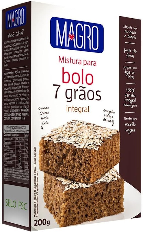 Bolo Integral Aveia e Grãos 1