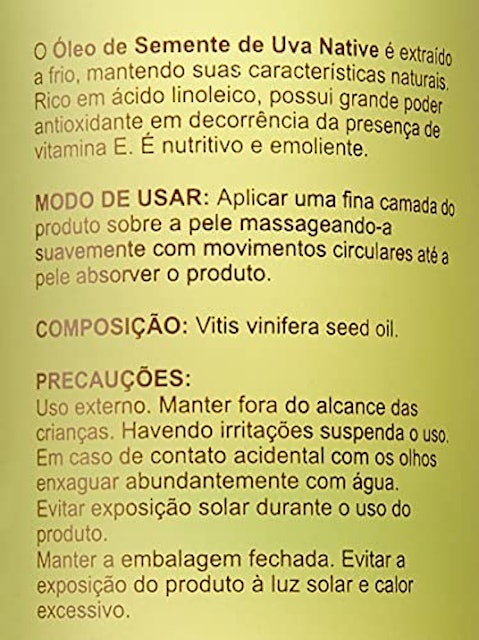 Óleo de Semente de Uva Puro 3