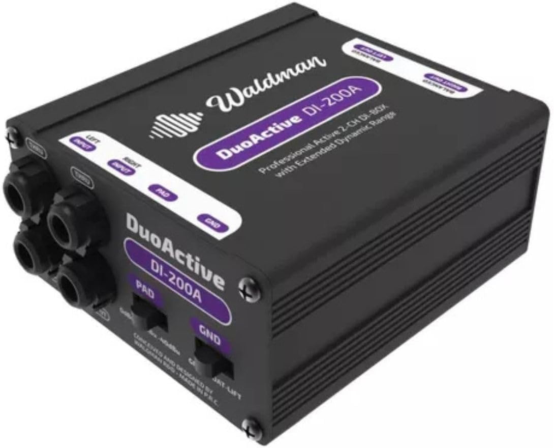 Direct Box Ativo Waldman DI-200A Activity 2 Canais 3