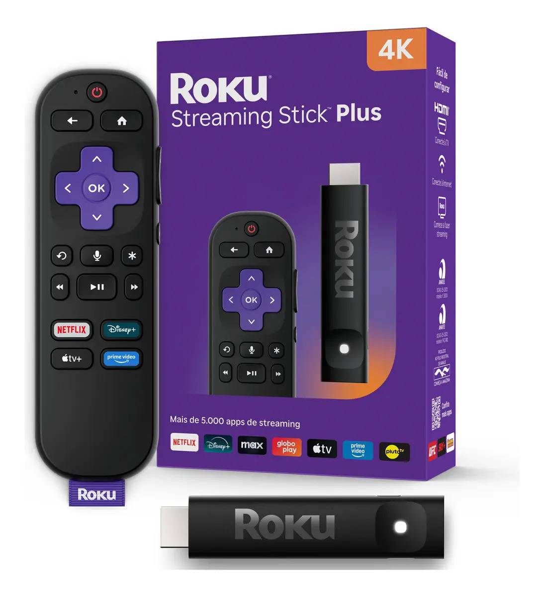 Roku Streaming Stick Plus 3