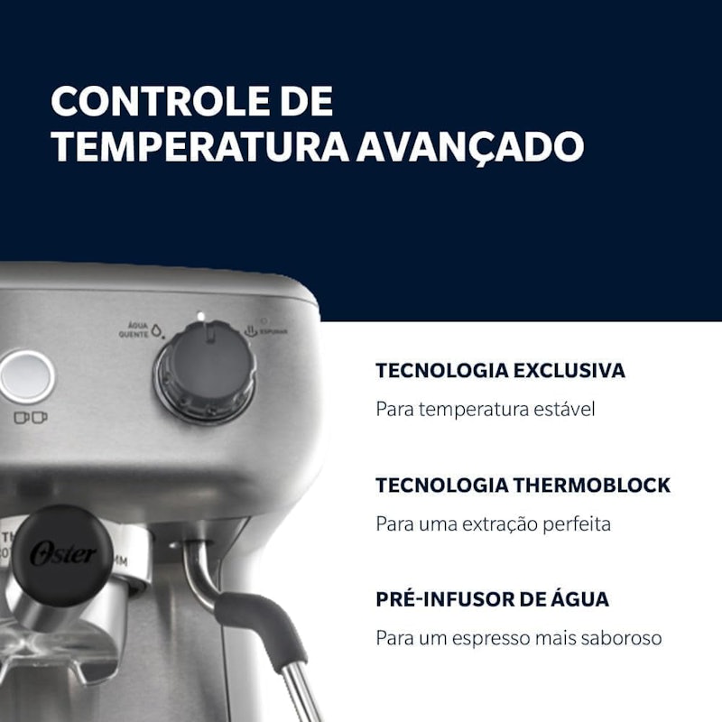 Cafeteira Espresso Oster Xpert Perfect Brew 4