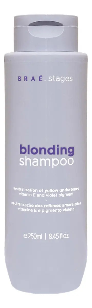 Braé Stages Blonding - Shampoo Matização para Loiras 1