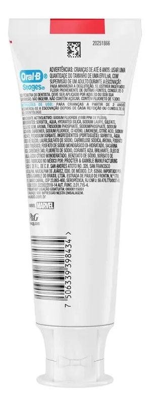 Creme Dental Oral-B Stages 4