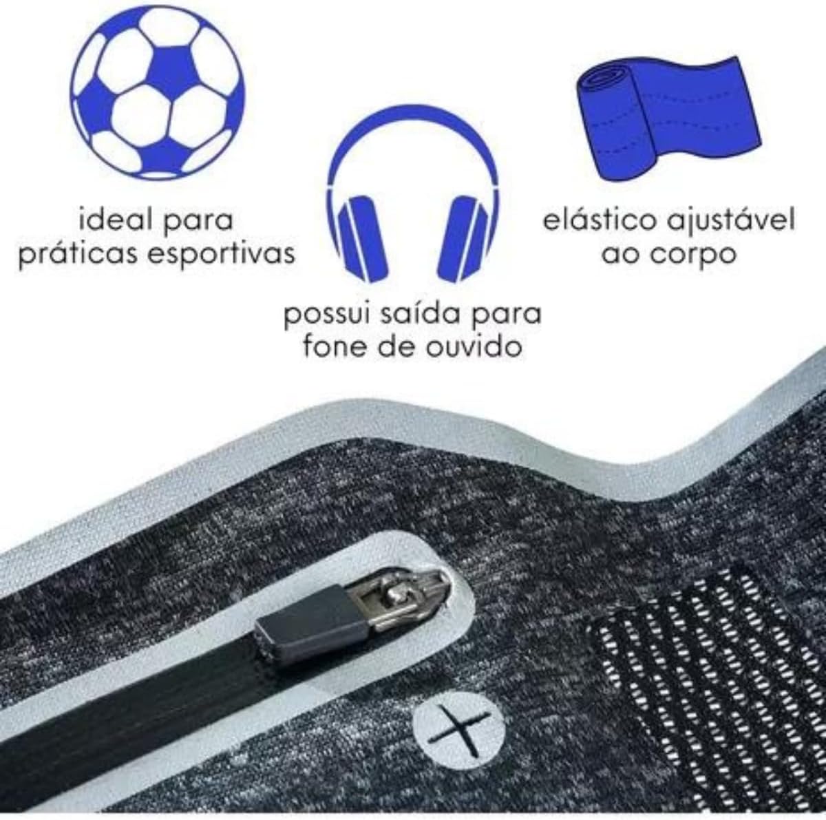 Pochete Corrida Fitness Slim 4