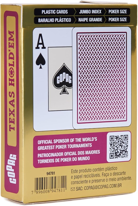 Baralho de Poker Texas Hold’em Copag 2