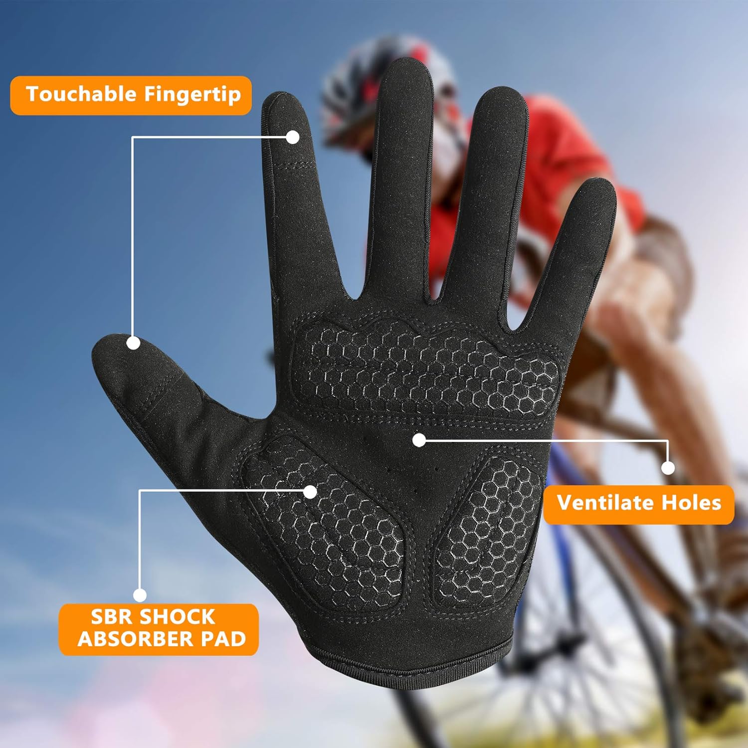 Luva de Treino Full Fingers Rymnt 2