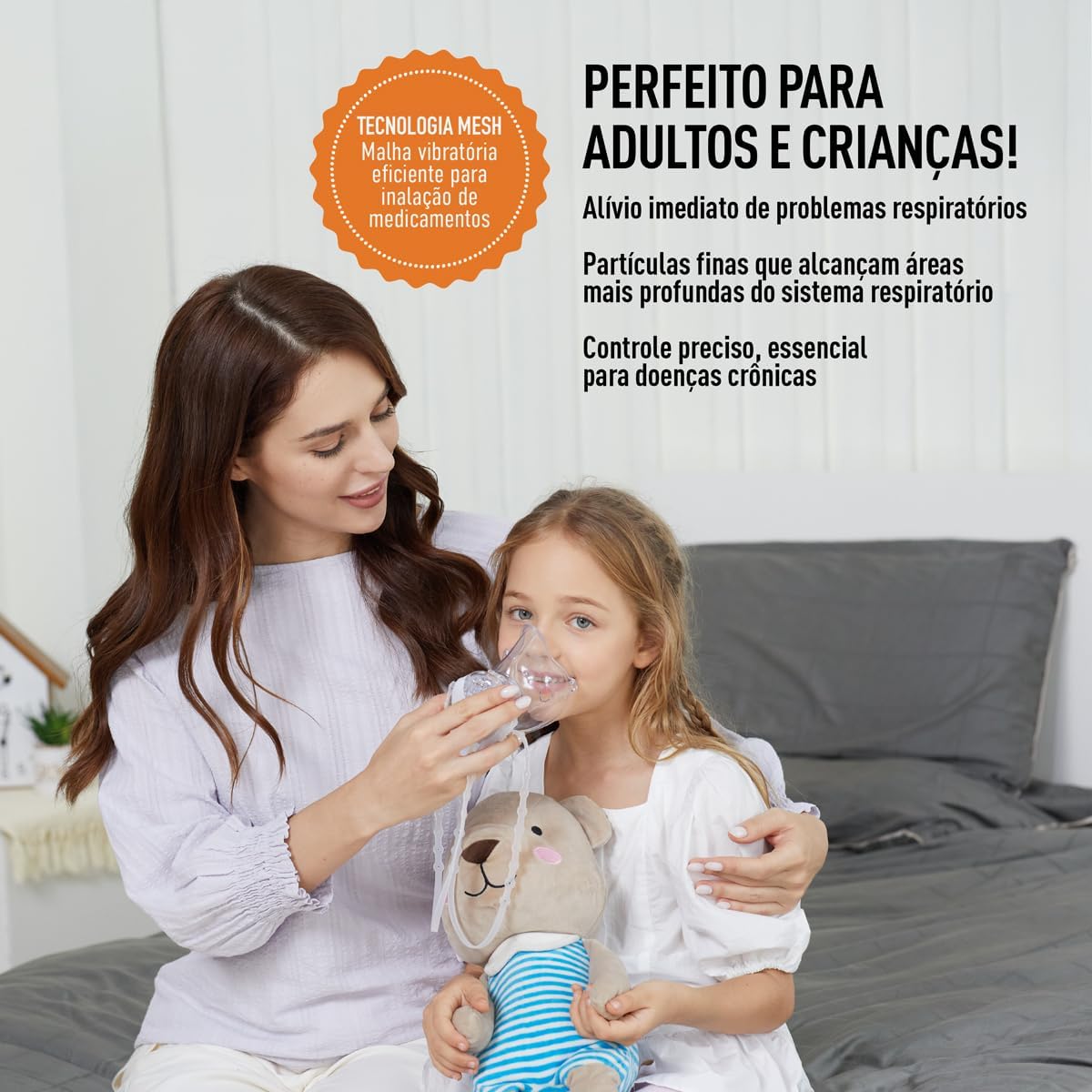 Inalador Nebulizador Hands Free Aero Care 4
