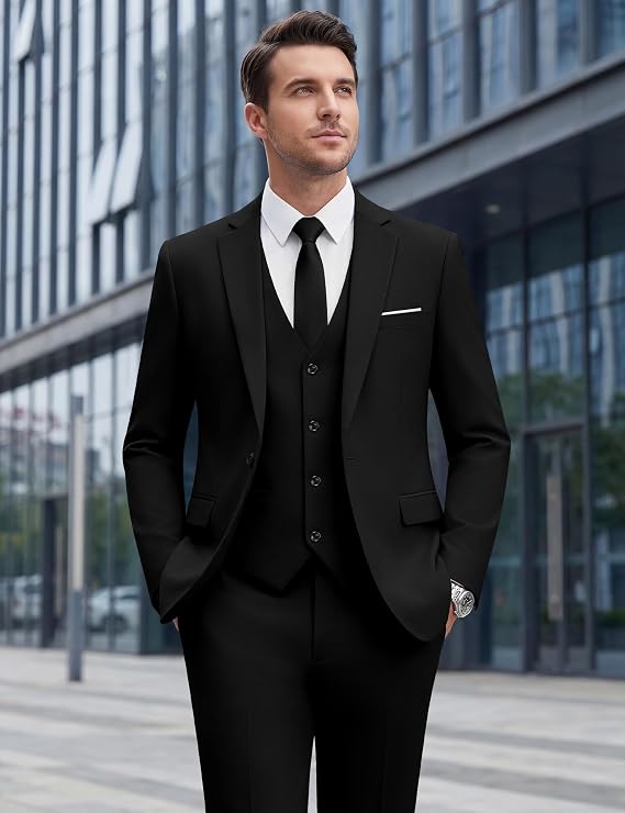 Terno Slim Fit Masculino 3 Peças Wulful 5