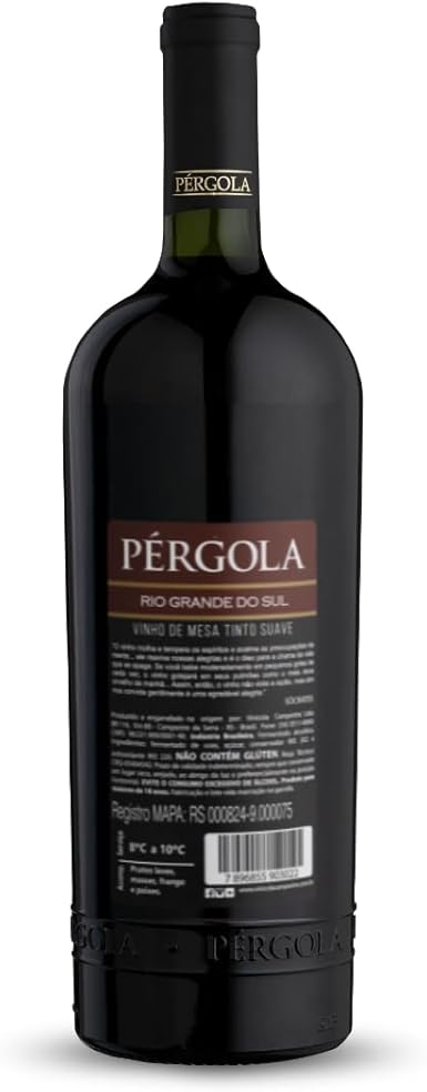 Vinho Tinto Suave Pérgola 2