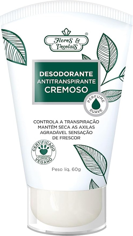 Desodorante Antitranspirante Cremoso Flores & Vegetais 1