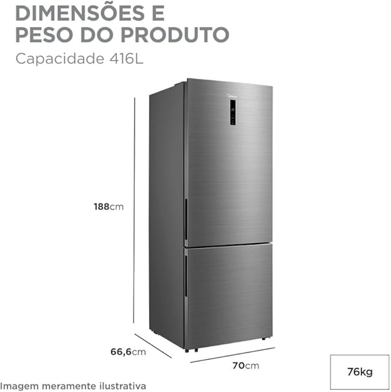 Geladeira Inverse Frost Free 416 L Inverter 4