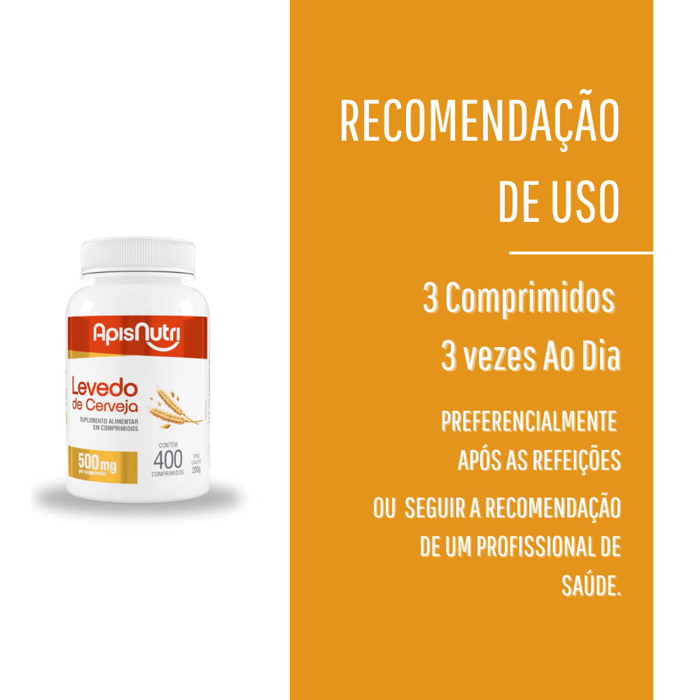Kit 2 Levedo de Cerveja 500 mg 2