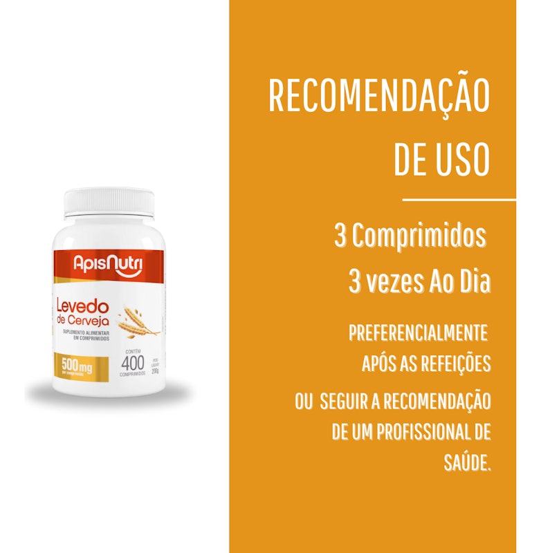 Kit 2 Levedo de Cerveja 500 mg 2