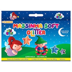 Massa de Modelar Soft Glitter