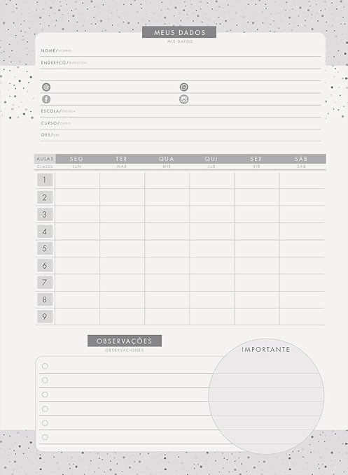 Caderno Argolado Dots Spots 3