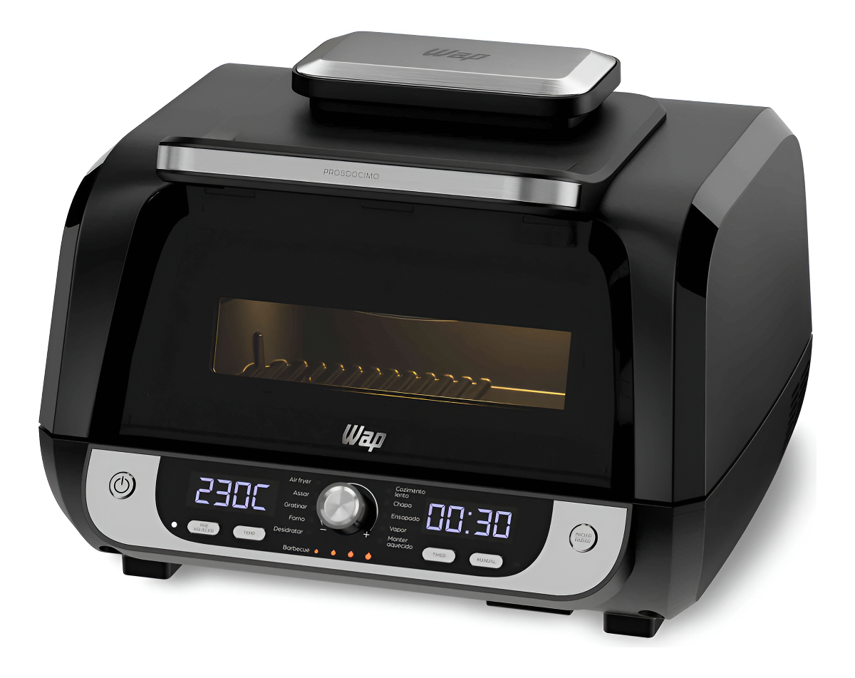 Até 60% OFF | Top Melhores Air Fryers na Black Friday 2026 (WAP, Midea e mais) 2
