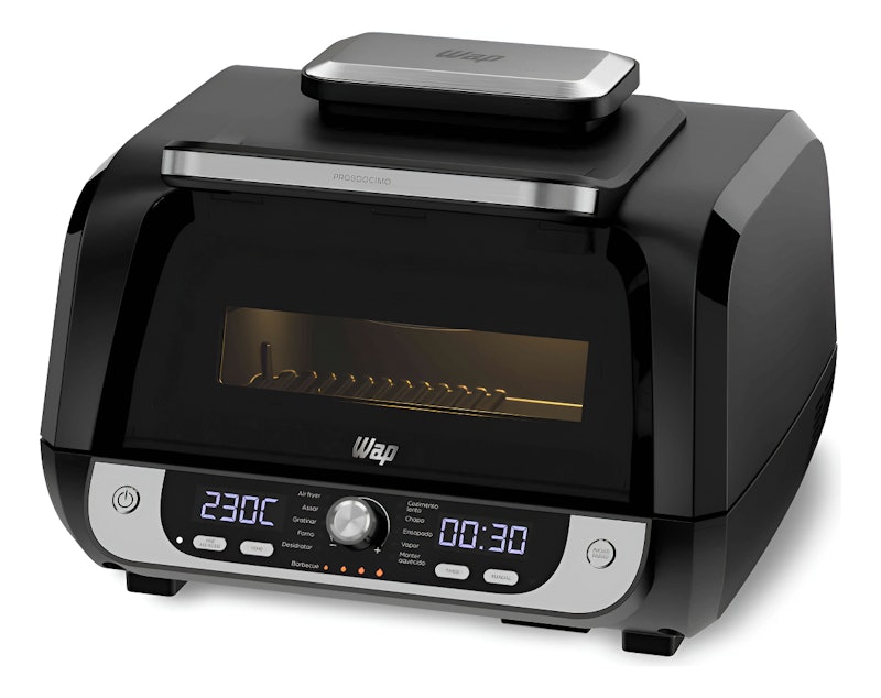 Fritadeira Elétrica WAP Air Fryer Barbecue Digital 1