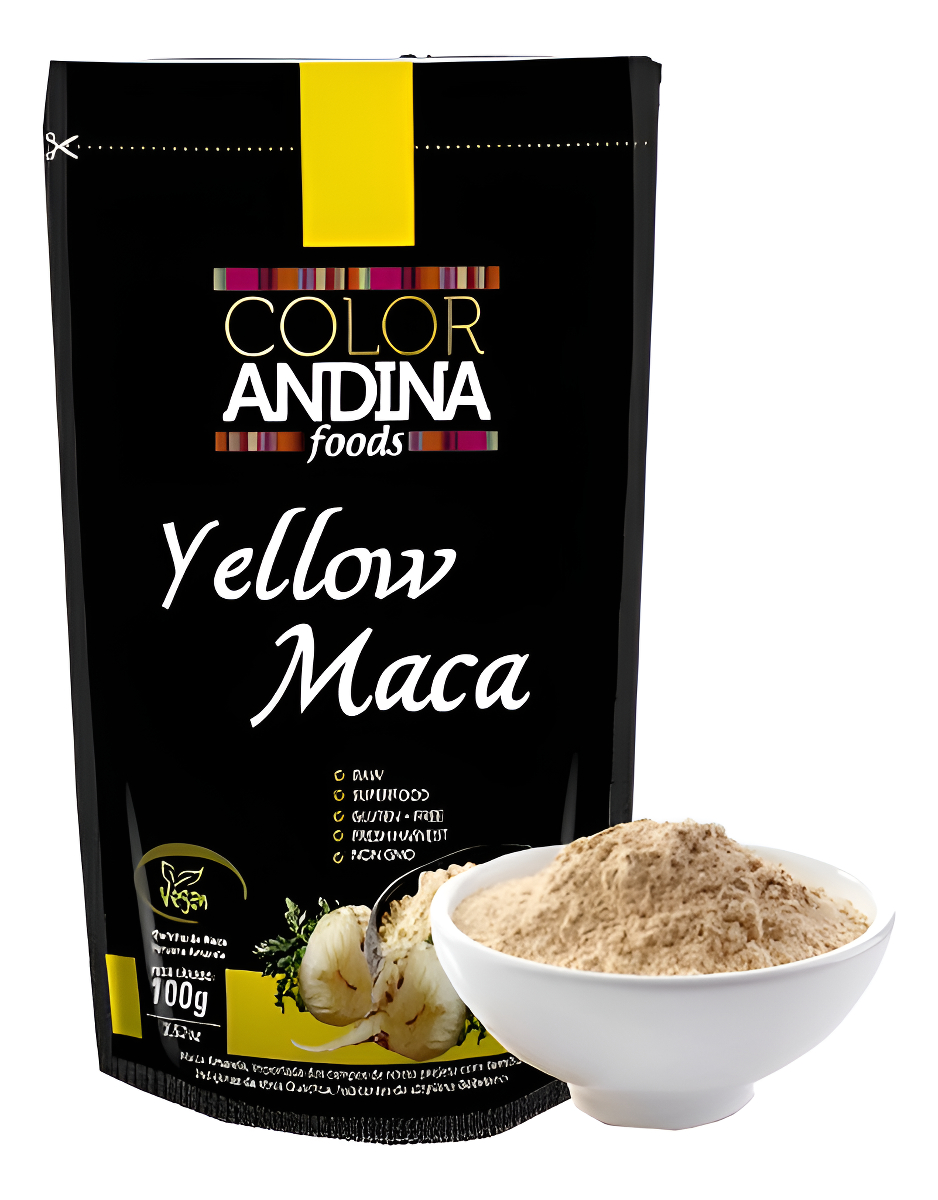 Maca Peruana Amarela em Pó 100% Pura 1