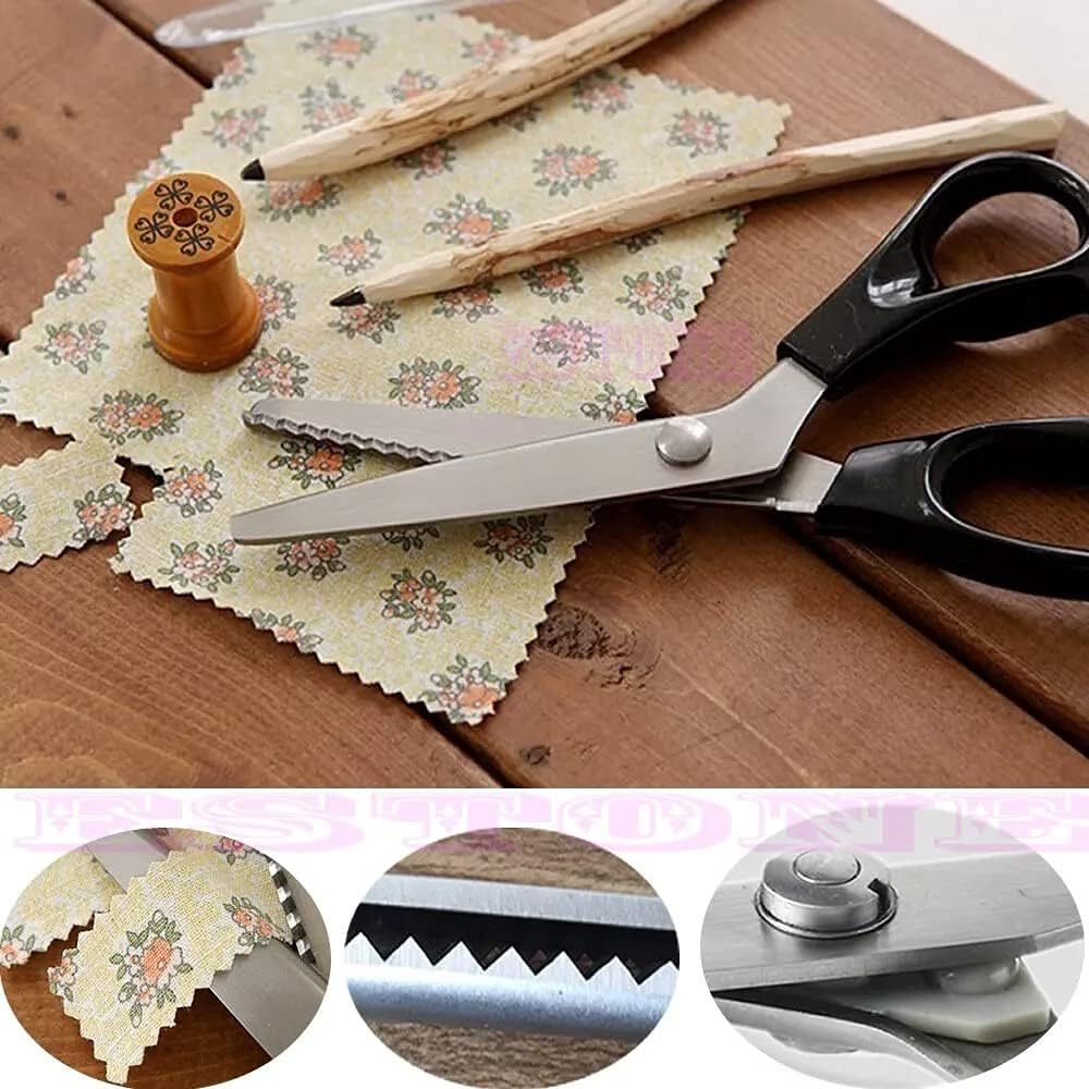 Tesoura Picotar Zig Zag Scrapbook Patchwork Artesanato 2