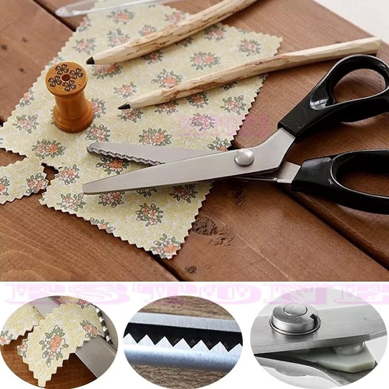 Tesoura Picotar Zig Zag Scrapbook Patchwork Artesanato 2