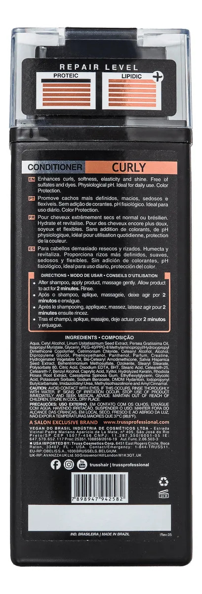 Condicionador Truss Curly 2