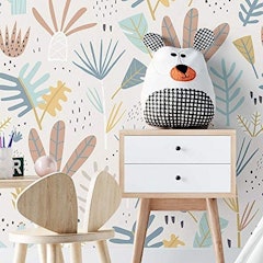 Papel de Parede Adesivo Infantil Folha