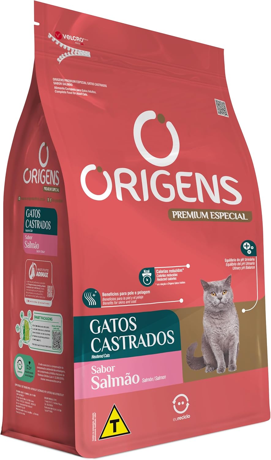 Origens Premium Especial Gatos Castrados Sabor Salmão 2
