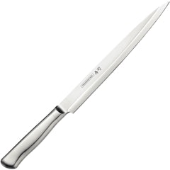 Faca Yanagiba Tramontina Sushi Diamond com Lâmina e Cabo em Aço Inox 9"