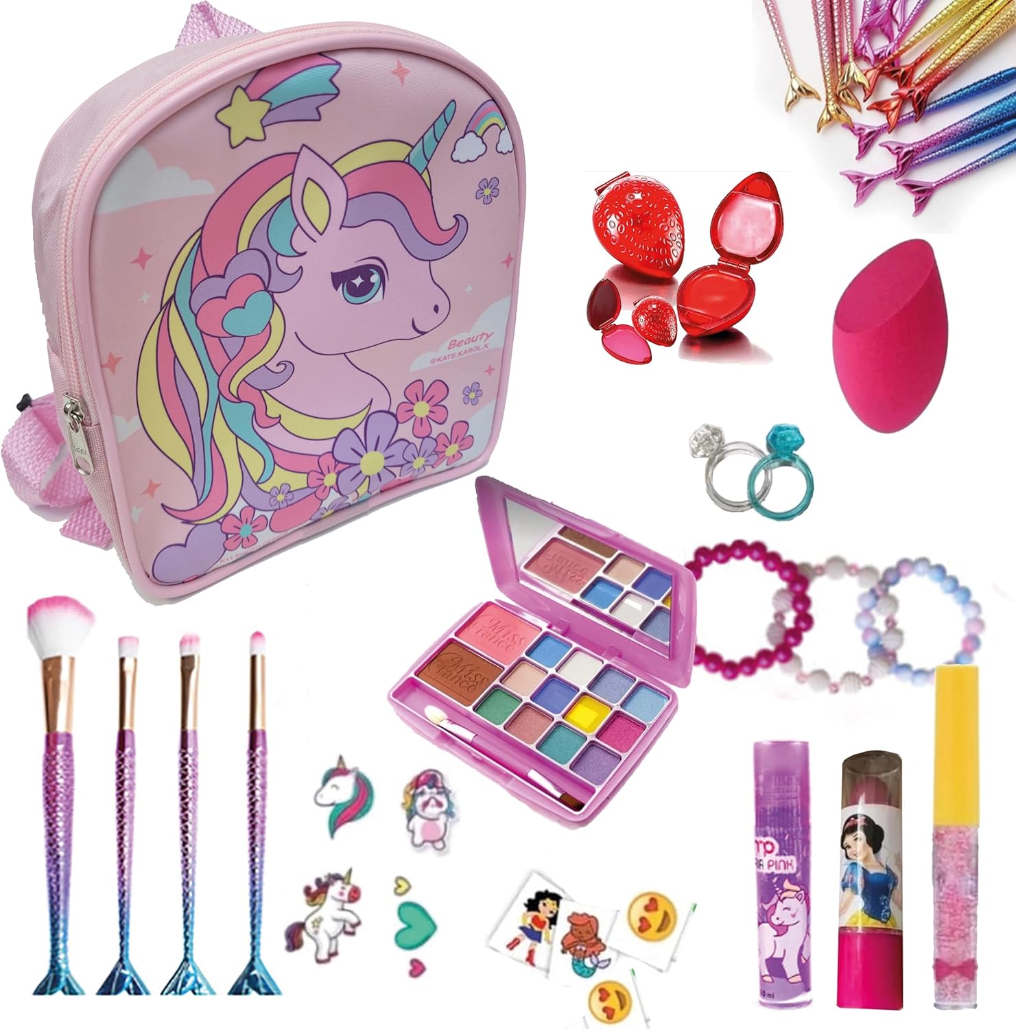 Maquiagem Infantil Kit com Maleta Unicórnio 1