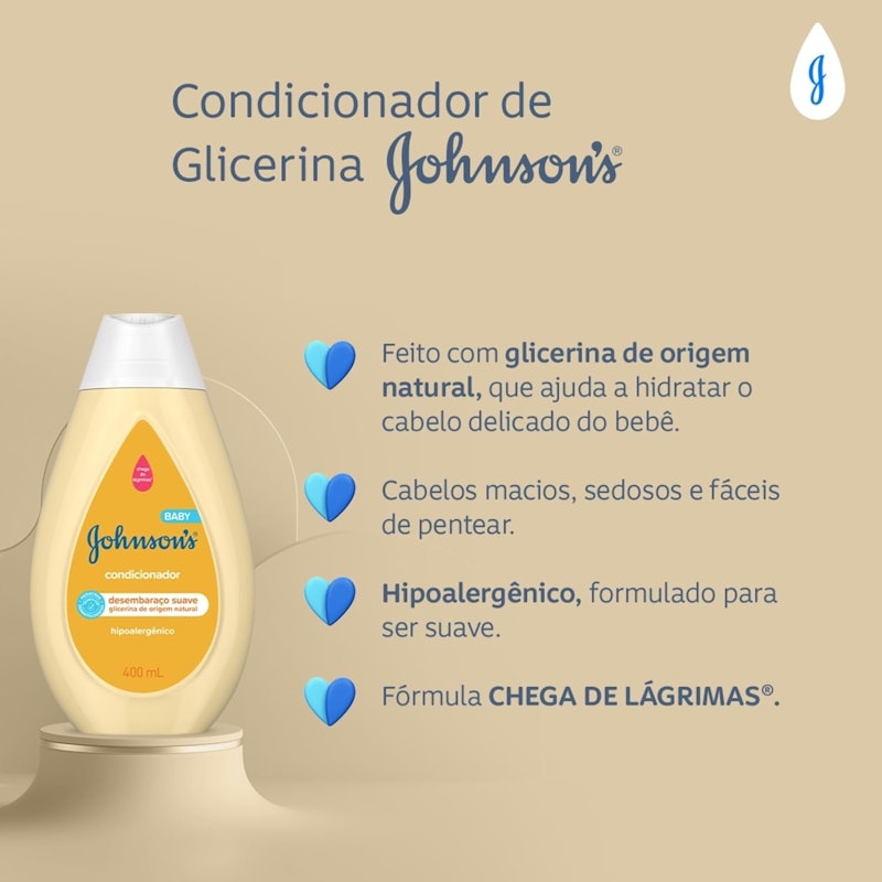 Johnson's Condicionador de Glicerina 3