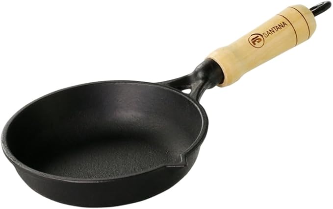 Frigideira Egg Pan com Tampa de Ferro 4