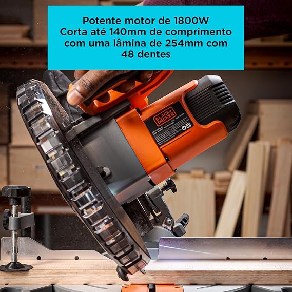 Serra de Esquadria 10" 254 mm 1800 W 4