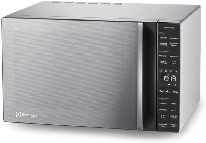Micro-ondas Electrolux 36 L Inox Efficient com Descongelamento Assistido 3