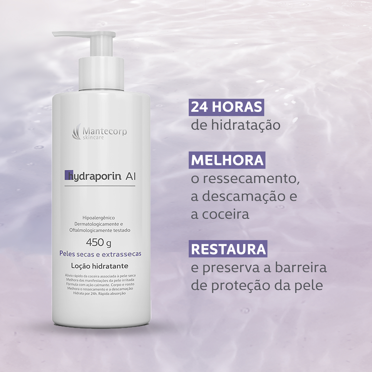 Hidratante Corporal Hydraporin AI 4