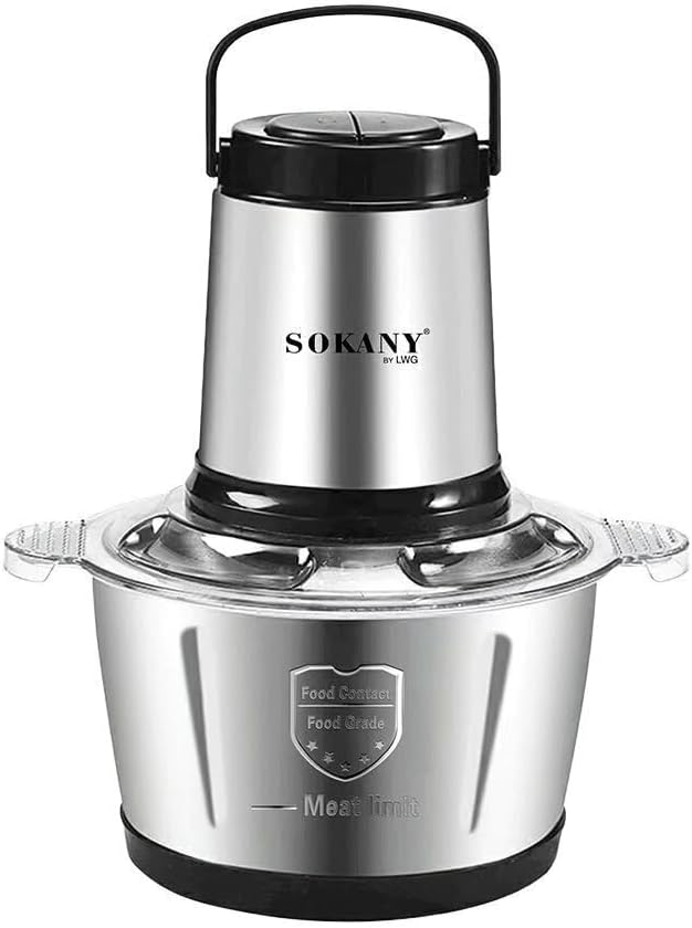 Moedor de Carne Elétrico Sokany 3 L 1