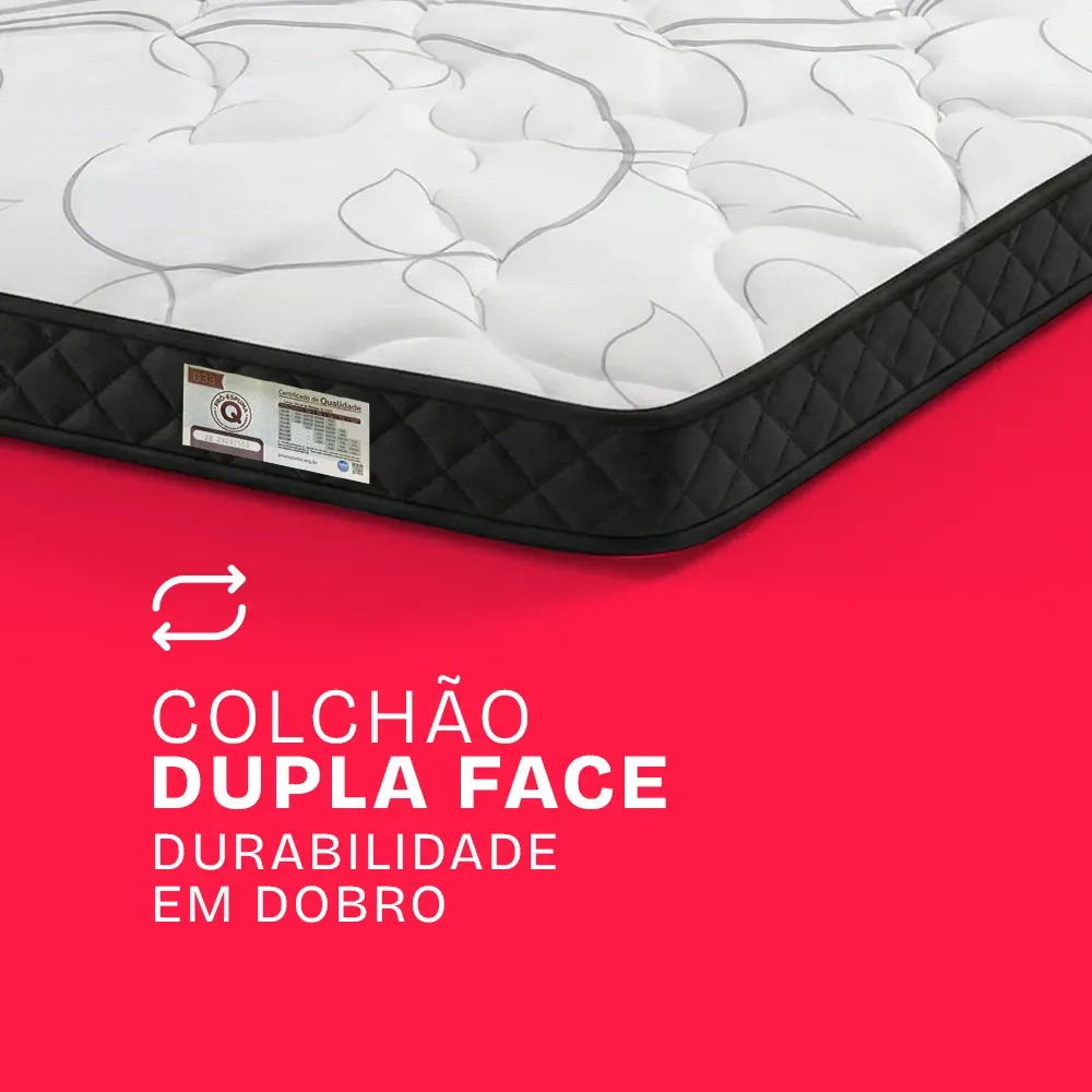 Colchão Queen Ortopédico Espuma D33 a Vácuo Dream 4