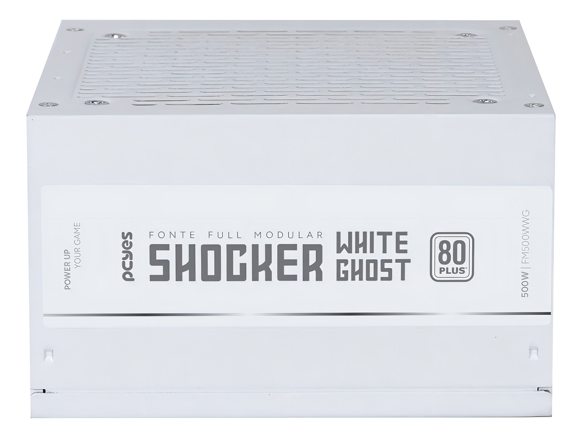 Fonte ATX 500 W Shocker Full Modular White Ghost Pcyes 5