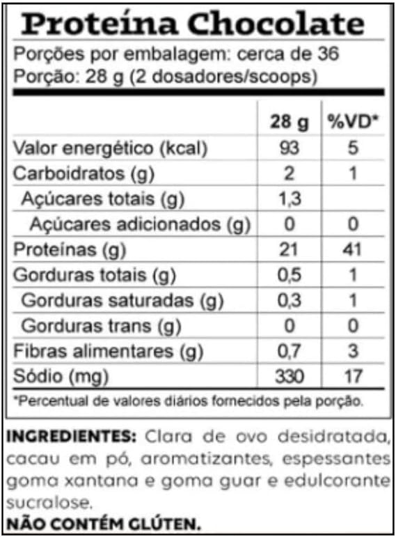 Proteína Uêvo 1 kg Chocolate 2