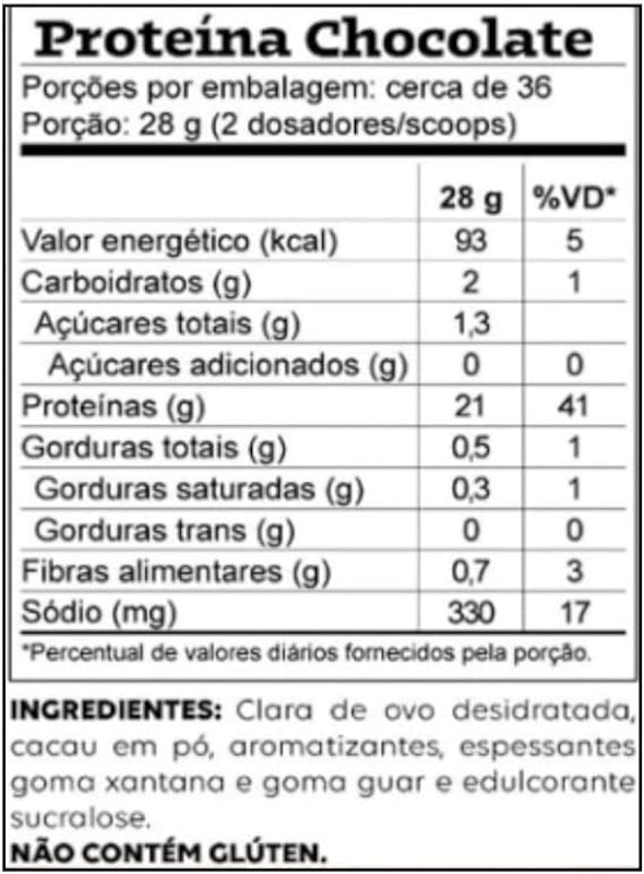 Proteína Uêvo 1 kg Chocolate 2