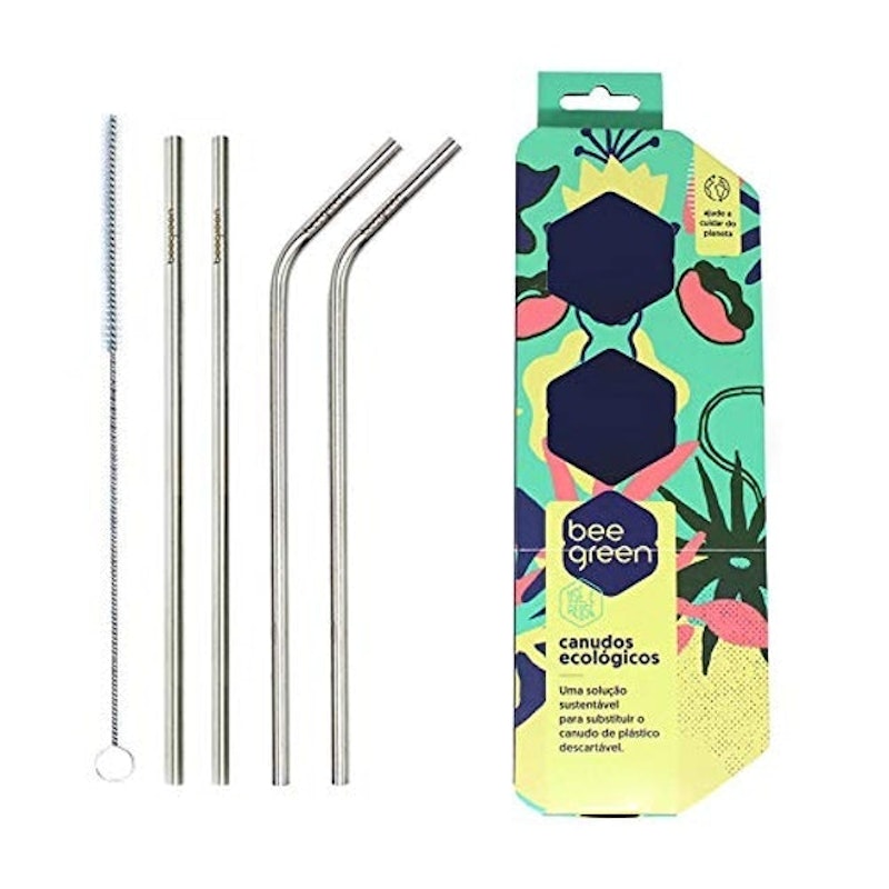 Canudos de Inox com Escovinha Misto 1