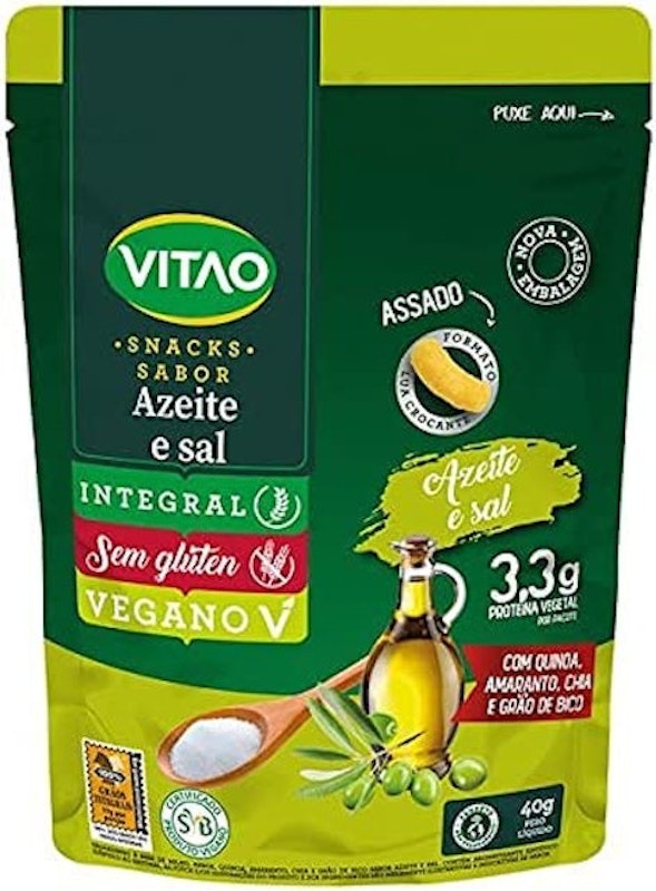 Snack Proteico Azeite e Sal Vitao 1
