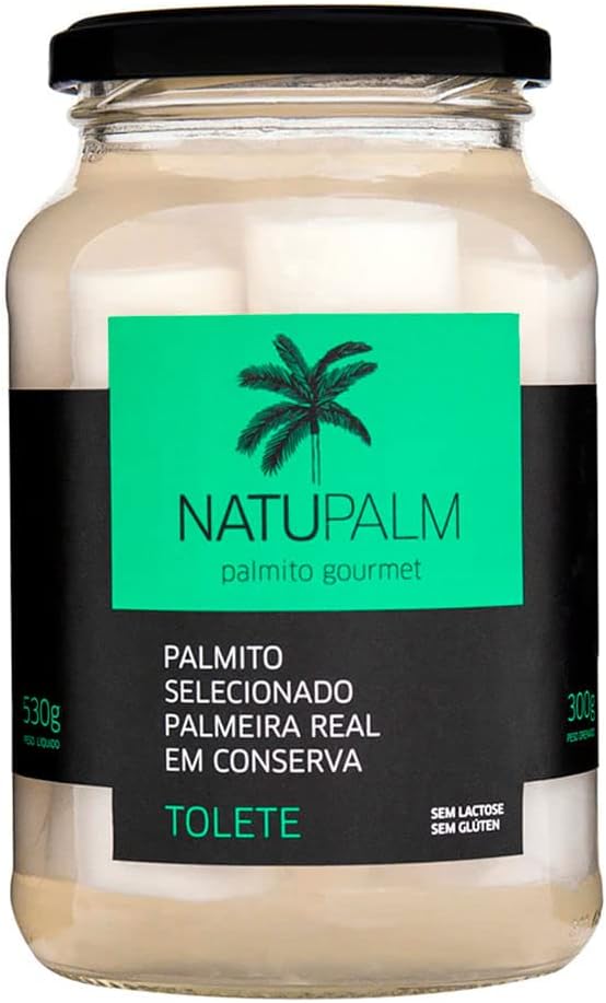 Palmito em Conserva Gourmet Natupalm  1