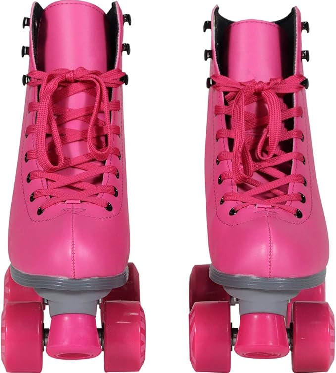 Patins Quad Retrô Rosa Bel 3