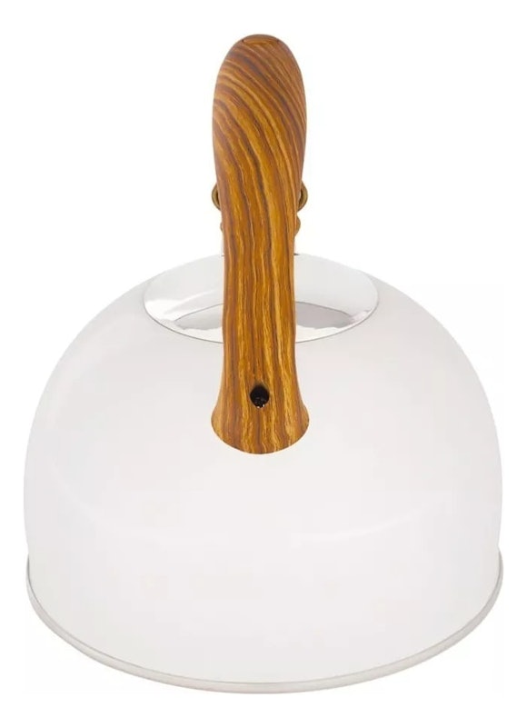 Chaleira Wood 2,5 L Bege 4
